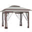 Tente à auvent escamotable de 12 pi x 12 pi avec filet et sac de transport Outsunny-111086270