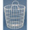 Panier en fil rond