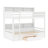 Gesko Kids Twin Over Twin Bunk Bed with Drawers-1531252062
