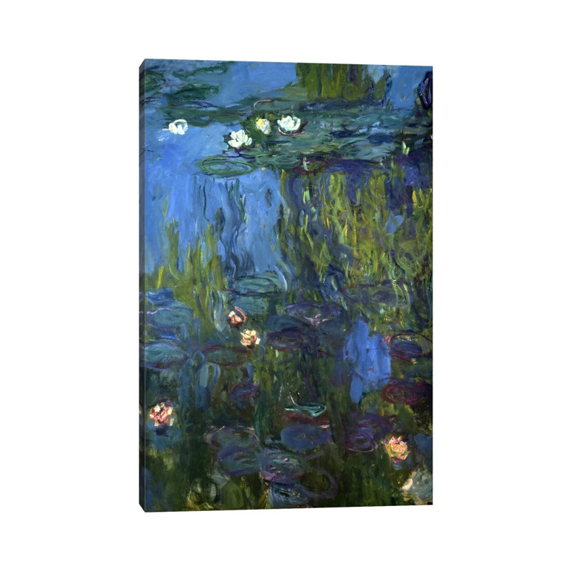 Nympheas, 1914 - 17- Gallery-Wrapped Canvas Giclée, 18" H x 12" W