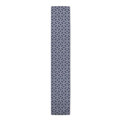 Camisa Rectangle Geometric Polyester Table Runner