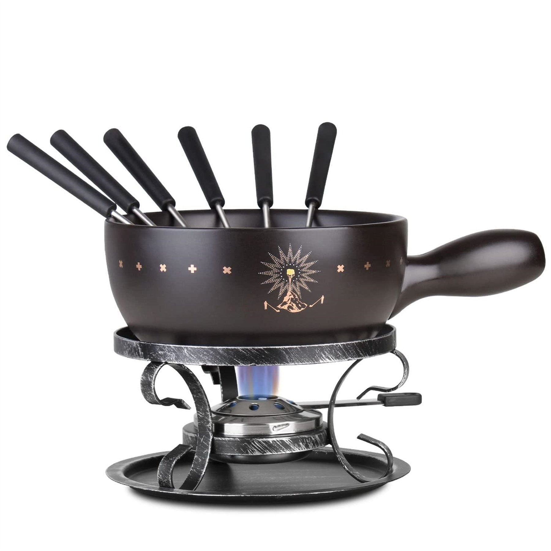 URKNO Non-Stick Stainless Steel 6 Piece Set URKNO