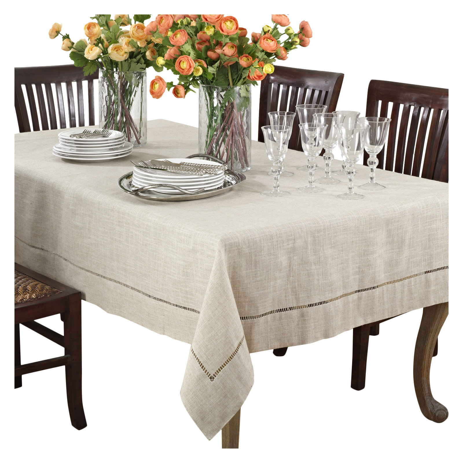 Cowen Tablecloth, 120" x 65"