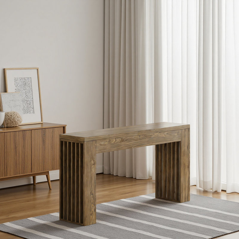 Table de canapé, table de console stable, table de couloir, table de canapé