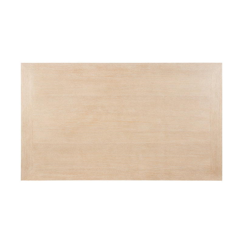 Thomas Solid Wood Coffee Table, Beige