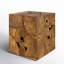 Gwyneth 19.75'' Teak Outdoor Side Table