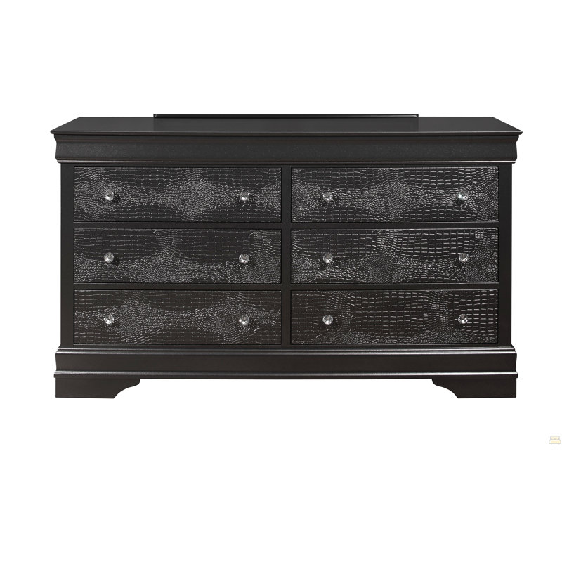 Commode, Gris métallisé