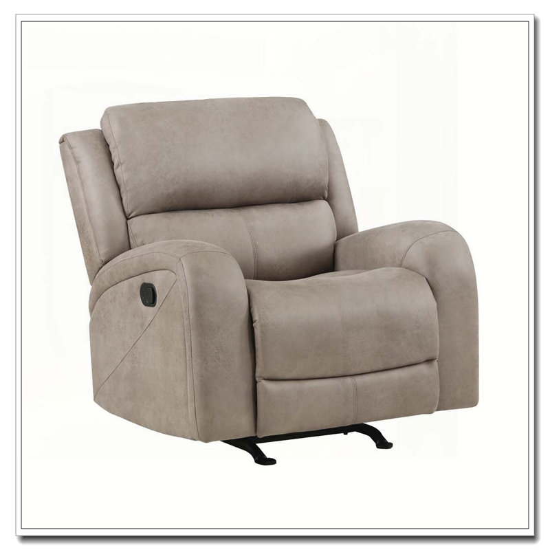 Fauteuil inclinable luxueux luxueux brun