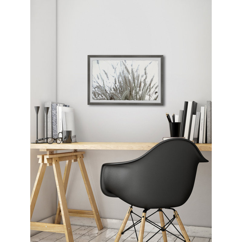 Wild Shrubs - Single Picture Frame Painting, 38 cm H x 45 cm W