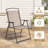 Spooner Patio Metal  Folding Outdoor Dining Armchair-1973753867