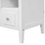 Meuble-lavabo 36 po avec lavabo en céramique, armoire de rangement pour salle de bain avec deux portes et tiroirs, structure solide, poignées en métal-930725163