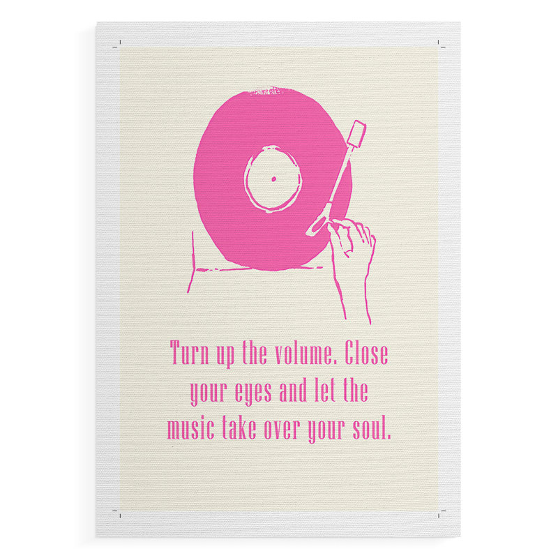 Sweet Melody III - Impression sur toile seulement - NON-CADRE, H 27 po x l 18 po