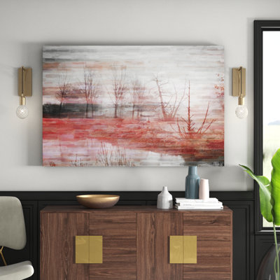 1 Piece Wrapped Canvas Wall Art