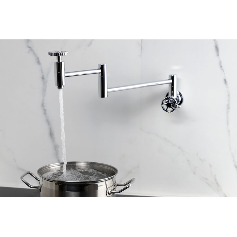 Remplisseur de pot Fuller, Chrome poli