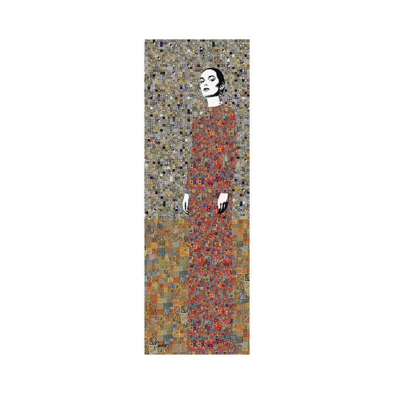 La Liberacion Del Pasado by Jose Cacho - Wrapped Canvas Panoramic Print, 30.48 cm H x 91.44 cm W