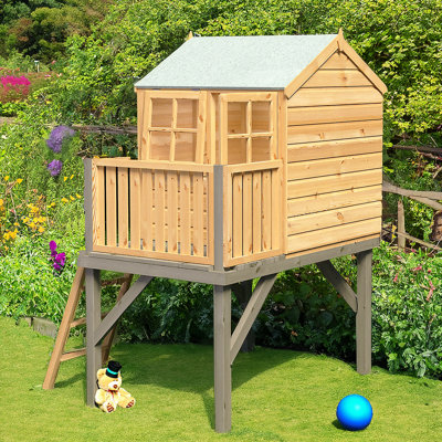 Bunny With Platform Playhouse