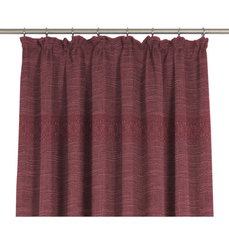 Wiessee Cotton Blend Room Darkening Curtain, 150cm Width x 295cm Drop