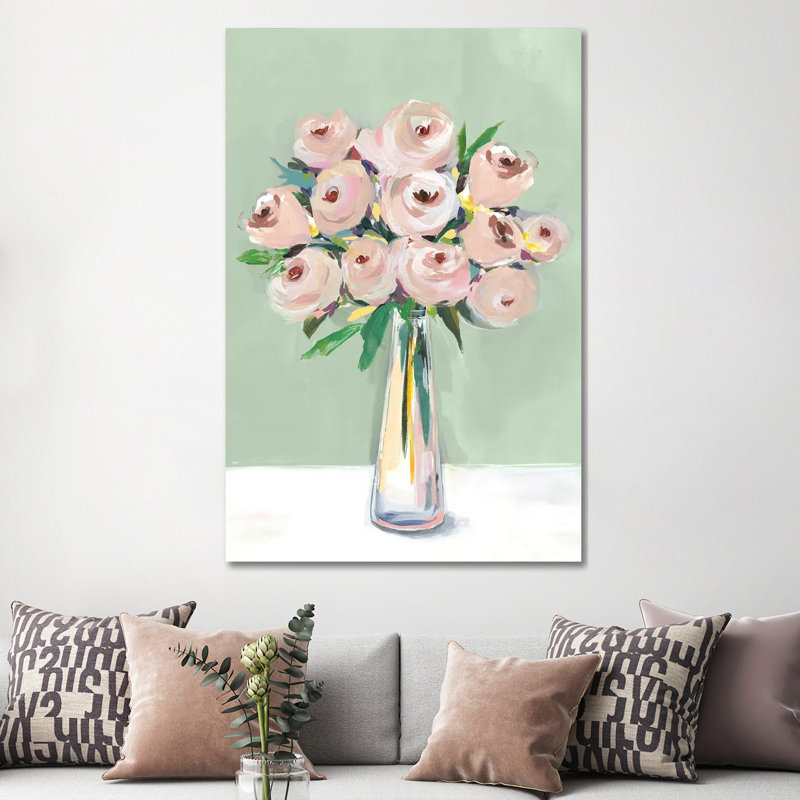 Hello Spring II by Isabelle Z - Painting on Canvas, 101.6 cm H x 66.04 cm W x 3.175 cm D, Wrapped Canvas