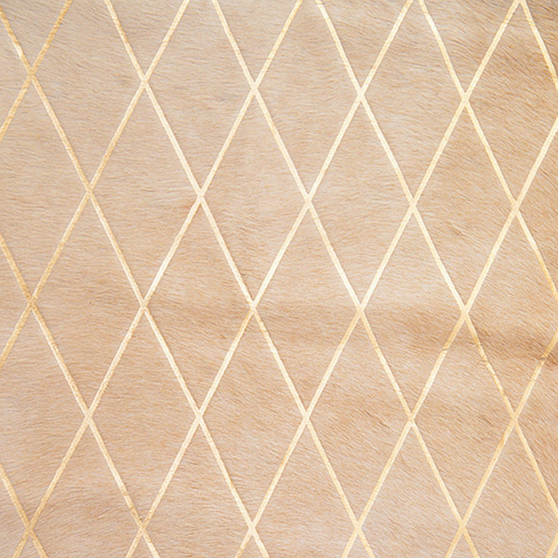 Arlequin Hide Cowhide Geometric Area Rug, Novelty 5'10" x 7'10"