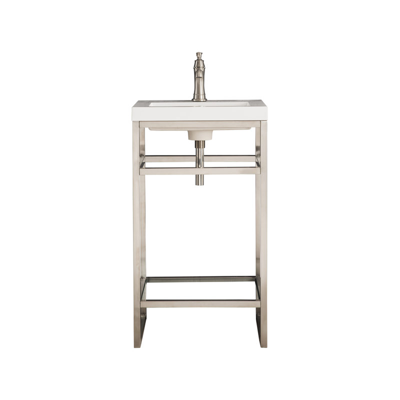 Boston 20'' W Single Vanity, Brushed Nickel
