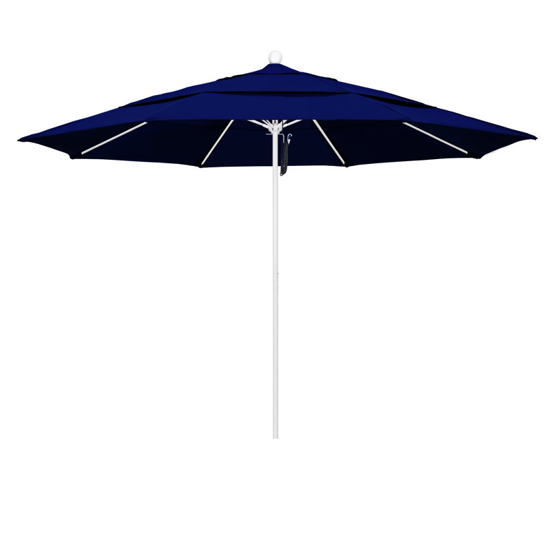 Parasol de marché 11 pi Hibo, Toile toile Truebrue® Sunbrella®