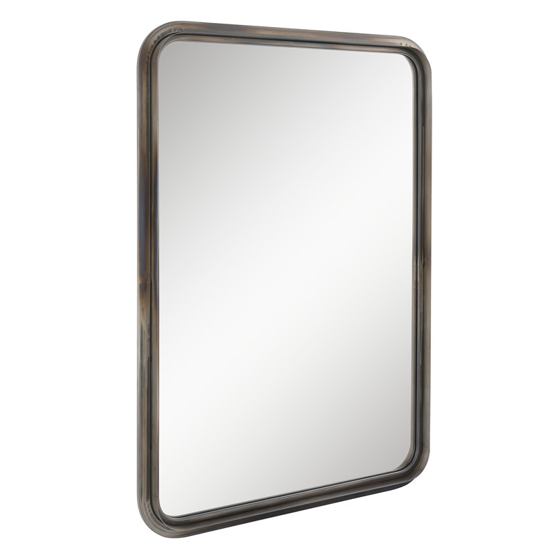Miroir mural Giza, Gris anthracite