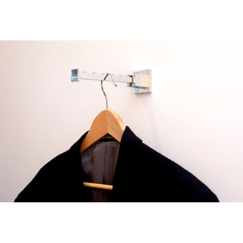 Lineal Valet Hook, Polished Chrome