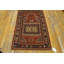 Tapis de la fin du 19e siècle à motif géométrique tribal de style kazak