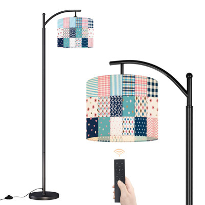 Lampe sur pied avec abat-jour réglable Arc