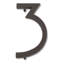 Modern Avalon 4-1/2" H Floating Mount House Number-9510936-9510930