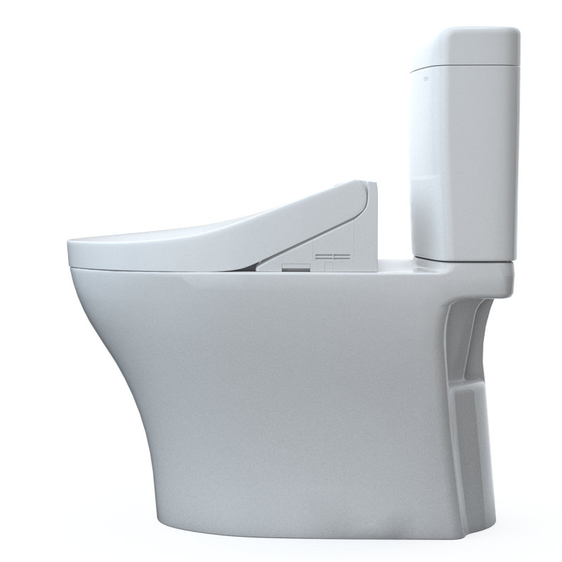 Aquia® Dual-Flush Elongated Two-Piece Toilet with Tornado Flush (Seat Included)