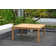 Rafael Square Teak Outdoor Dining Table