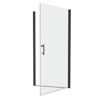 Universal Pivot Shower Door with Anti-Leak Design