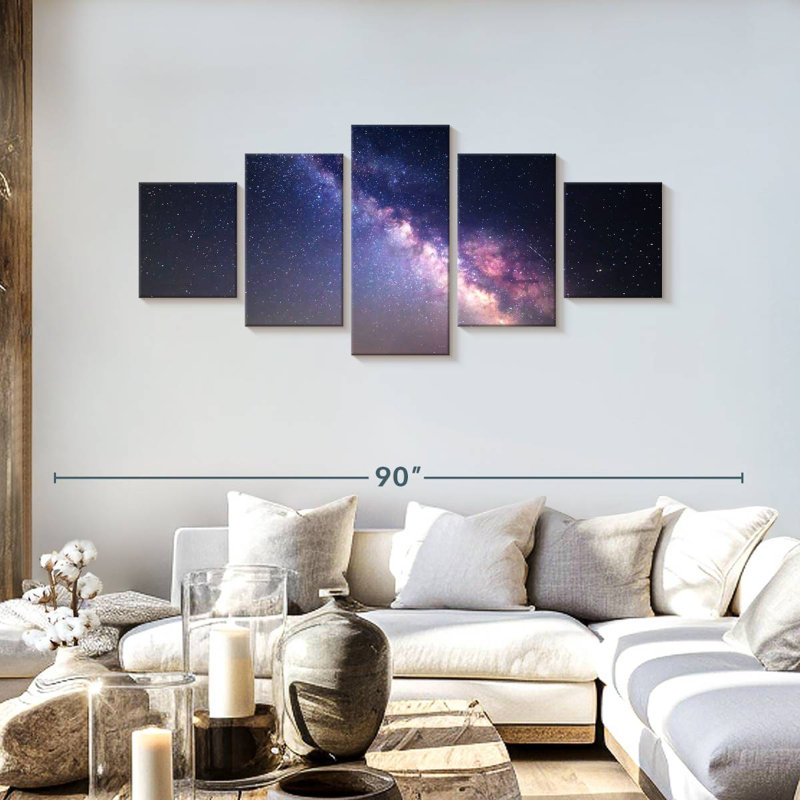 Star Sky, 30" H x 68" W