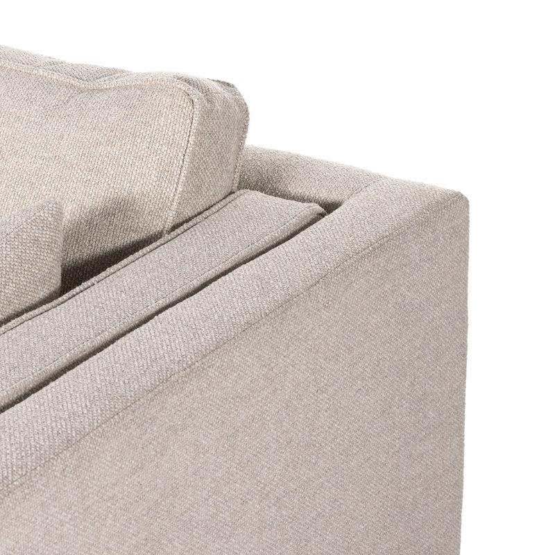 Lawrence Sofa, Nova Taupe 100% Polyester