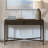 Fluted 2-Drawer Storage Console Table
