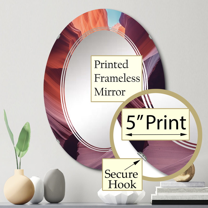 Miroir mural Marmie, 30 po x 20 po
