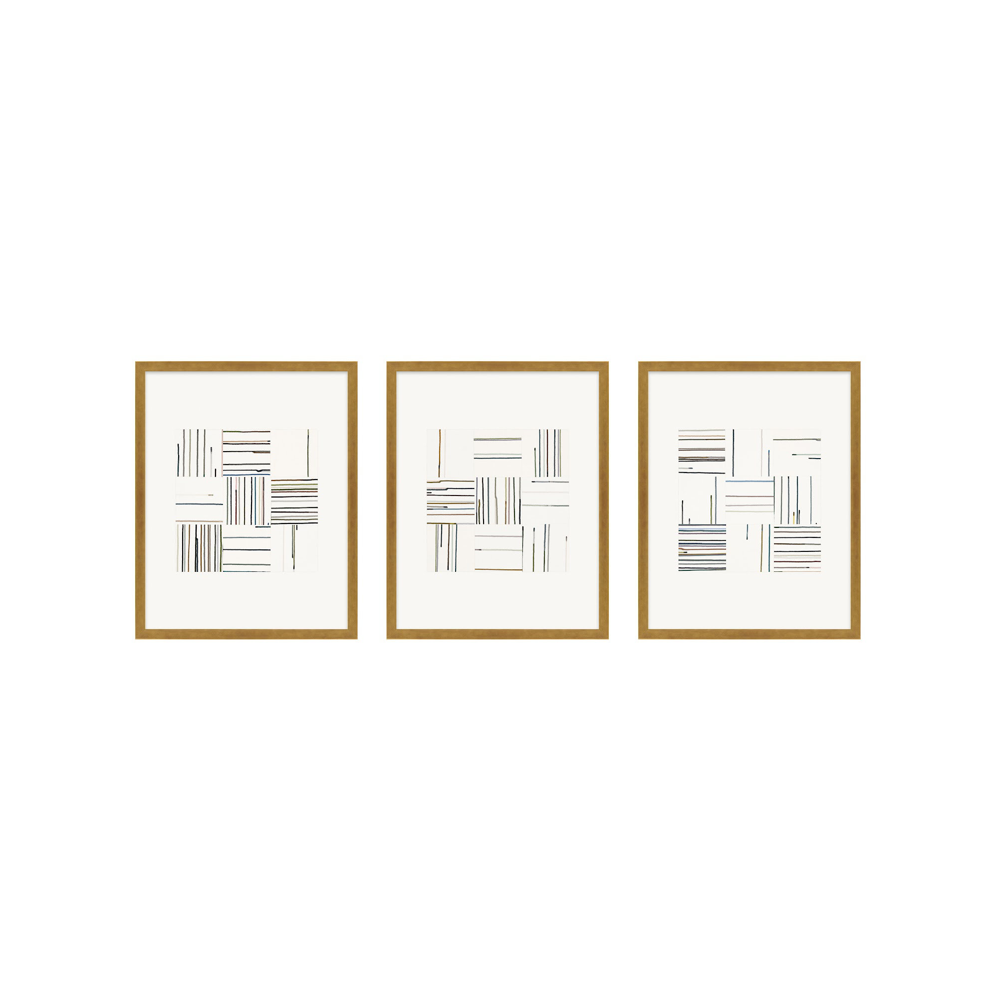 Drips by Beth James, 20" H x 16" W x 1.25" D, Gold Framed