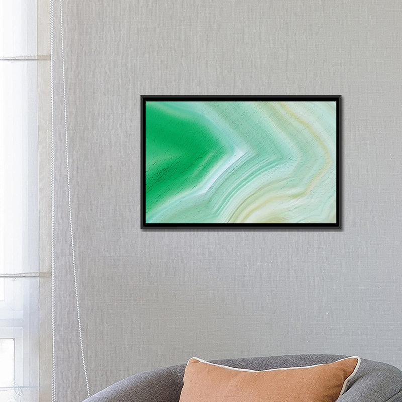 « level iii », reproduction d’impression sur toile, H 18 po x l 26 po x P 1,5 po, Toile avec cadre noir, Pas de tapis