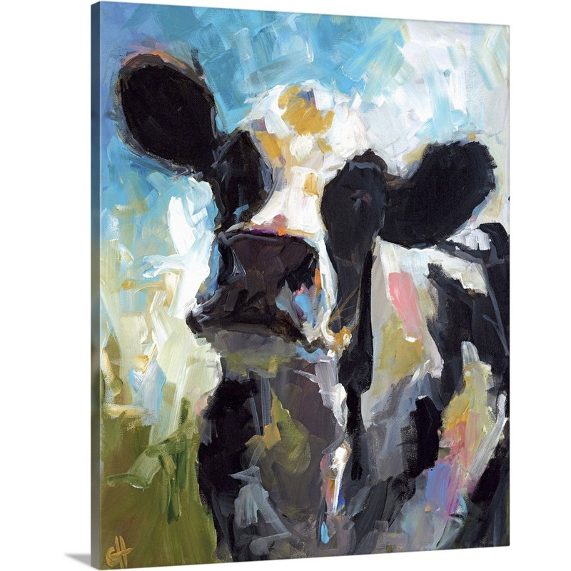 «Daisy» par Cari J. Humphry - reproduction sur toile, Toile tendue, H 14 po x l 11 po x P 1,25 po