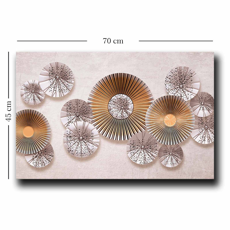 Peinture décorative sur toile