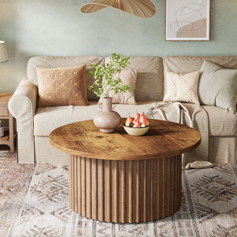 Pedestal Coffee Table