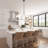 2-Dimmable white iron pendant light-382210062