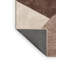 Tapis beige moelleux moelleux à motif géométrique moderne à motif géométrique-680121266