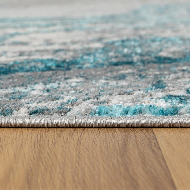 Timmo Abstract Indoor Rug, Rectangle 8 x 10