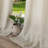 Tyrra Linen Semi Sheer Curtain Panel Pair-1026537712