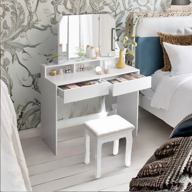 Dressing Table with Mirror