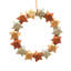 Couronne de fleurs en papier fabriquée à la main Expobazaar |  Décor festif multicolore