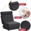 Canapé-lit simple, canapé-lit simple pliable avec coussin, canapé-lit pliable portable, fauteuil de loisir, fauteuil confortable-695926743
