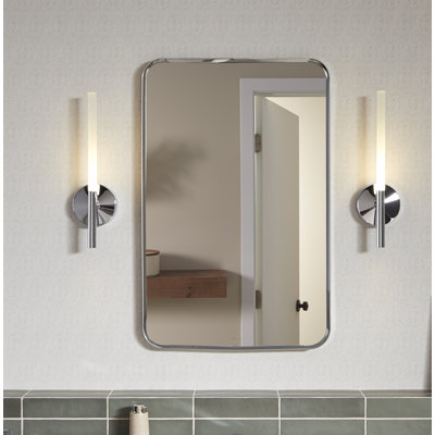 KOHLER Essential Rectangular Wall Mirror, Bathroom / Vanity Mirror with Frame